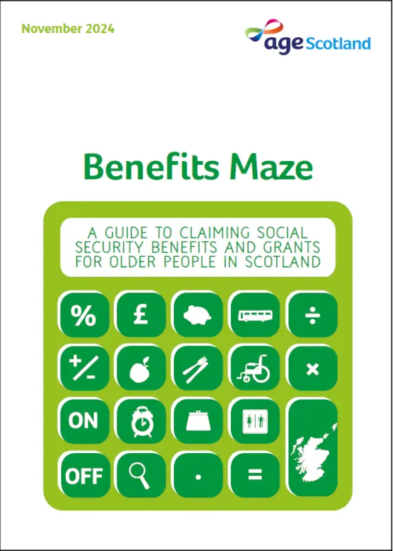 Benefits Maze front cover